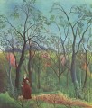 森の散歩 1890年 アンリ・ルソー ポスト印象派 素朴原始主義